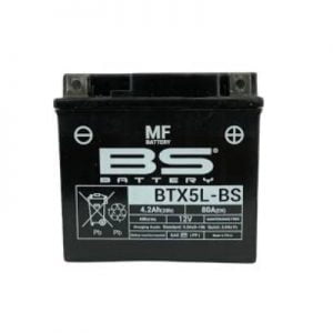 BATERIA BS BATTERY BTX5L-BS MF (acido pack)